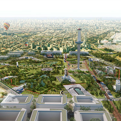 Parque de la Ciudad - Diseño urbano